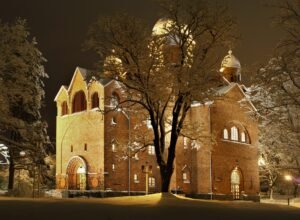 kuva lappeenrannan kirkosta tai sen ymparistosta